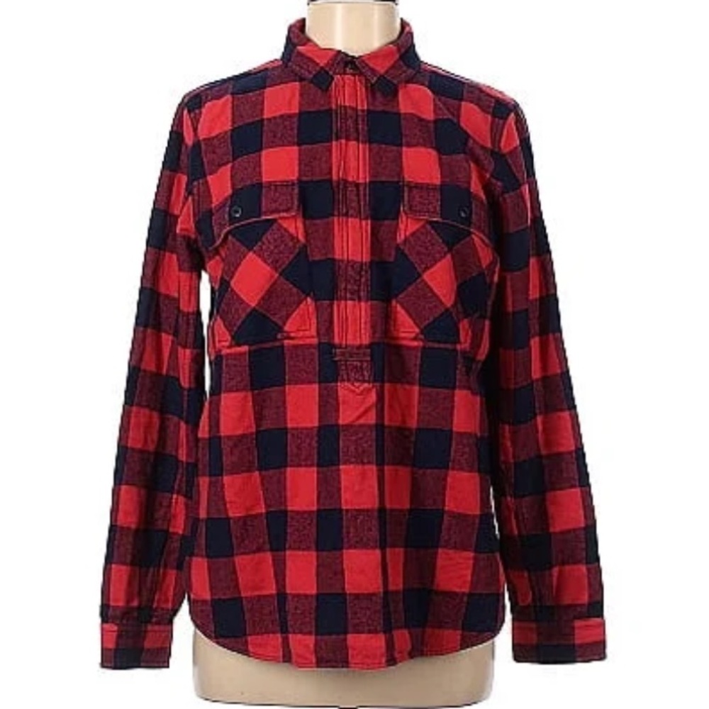 Shrunken J Crew flannel - free